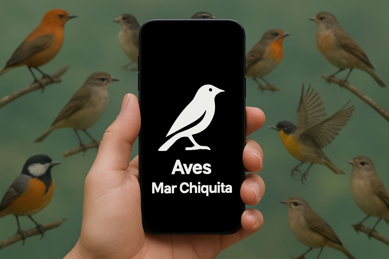 Descargua nuestra app de aves en Mar Chiquita